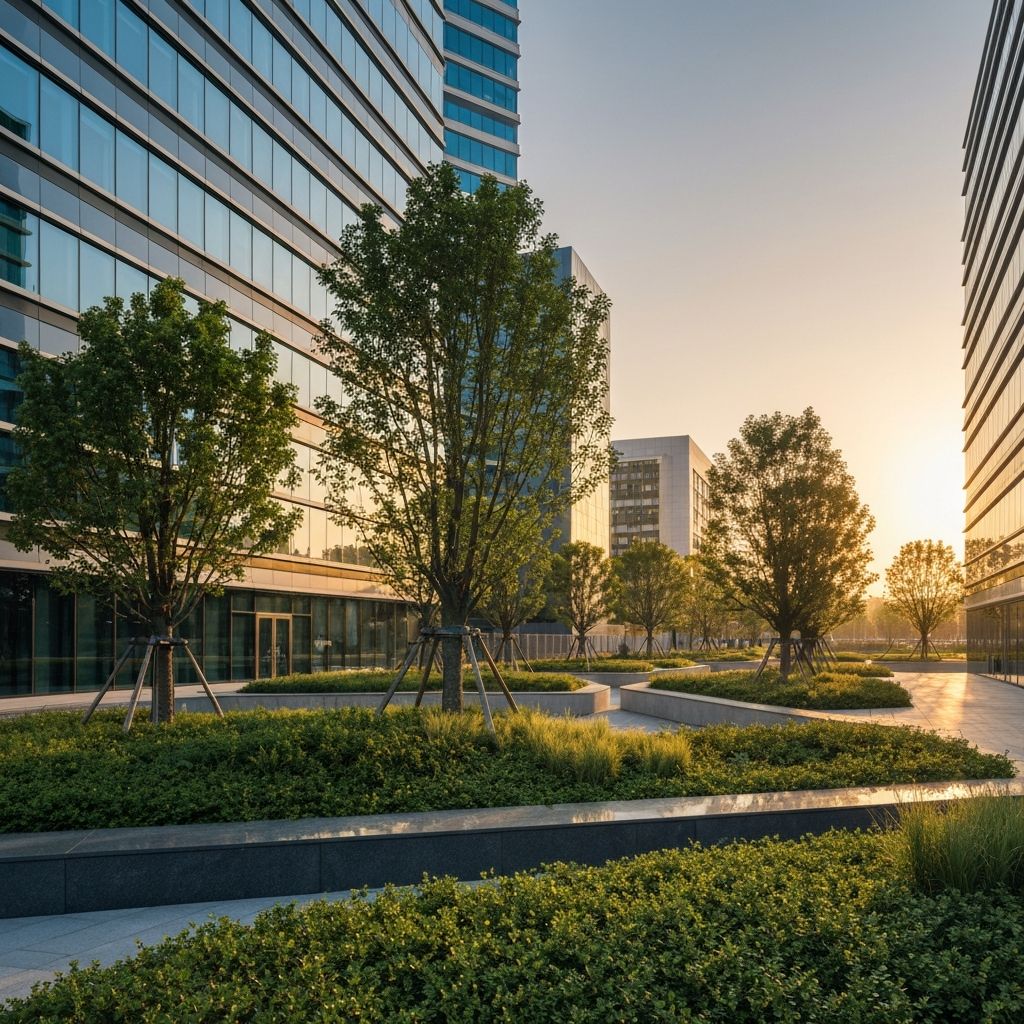 Landscape architecture project featuring FloriLink plants